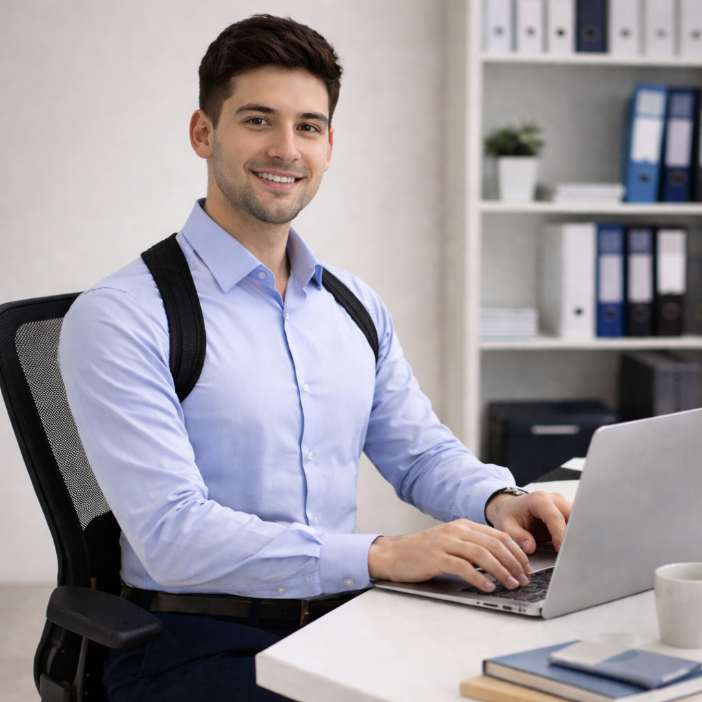 Adjustable Posture Corrector Belt for Waist and Back Support